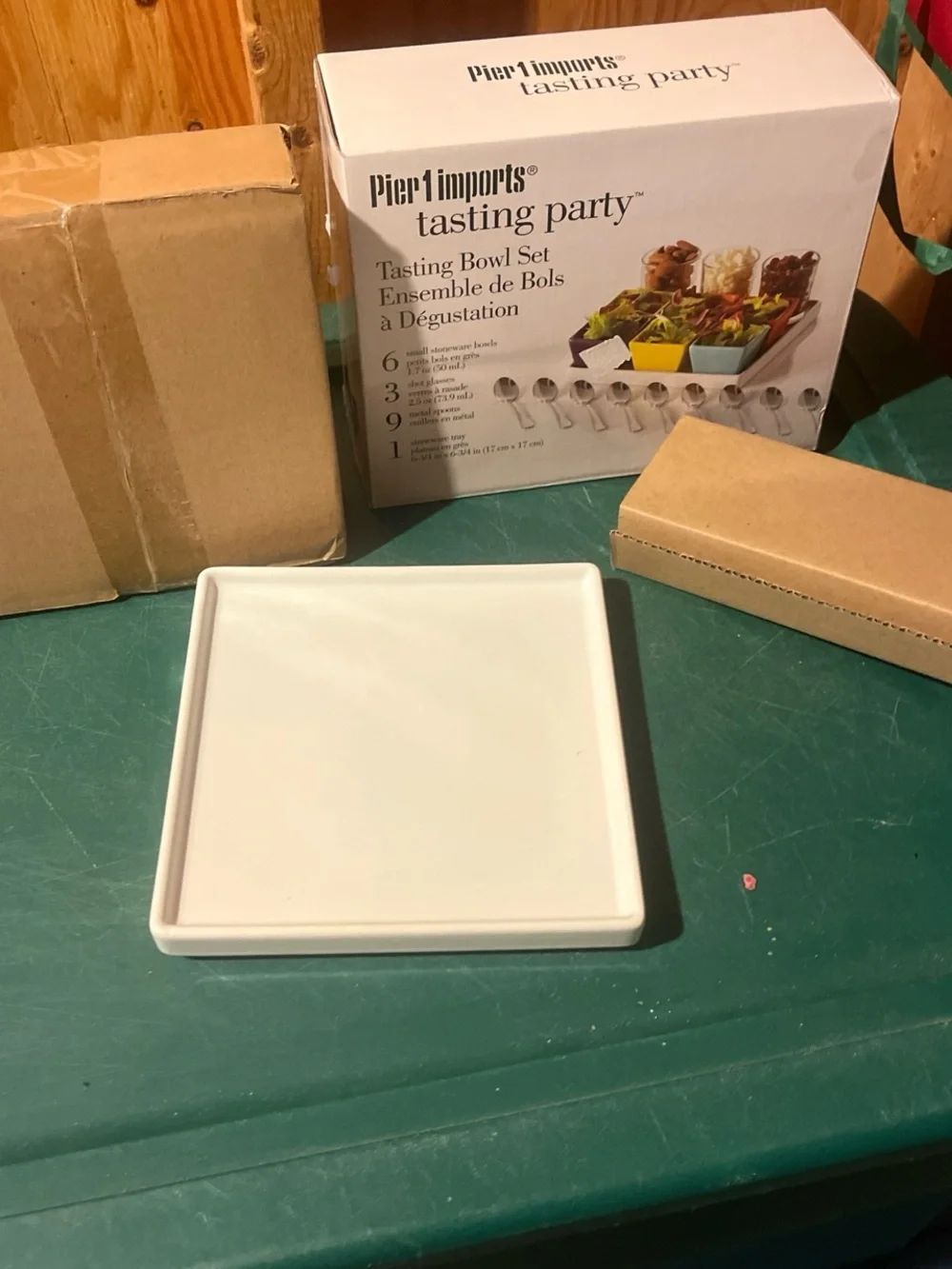 Pier one imports: tasting party set